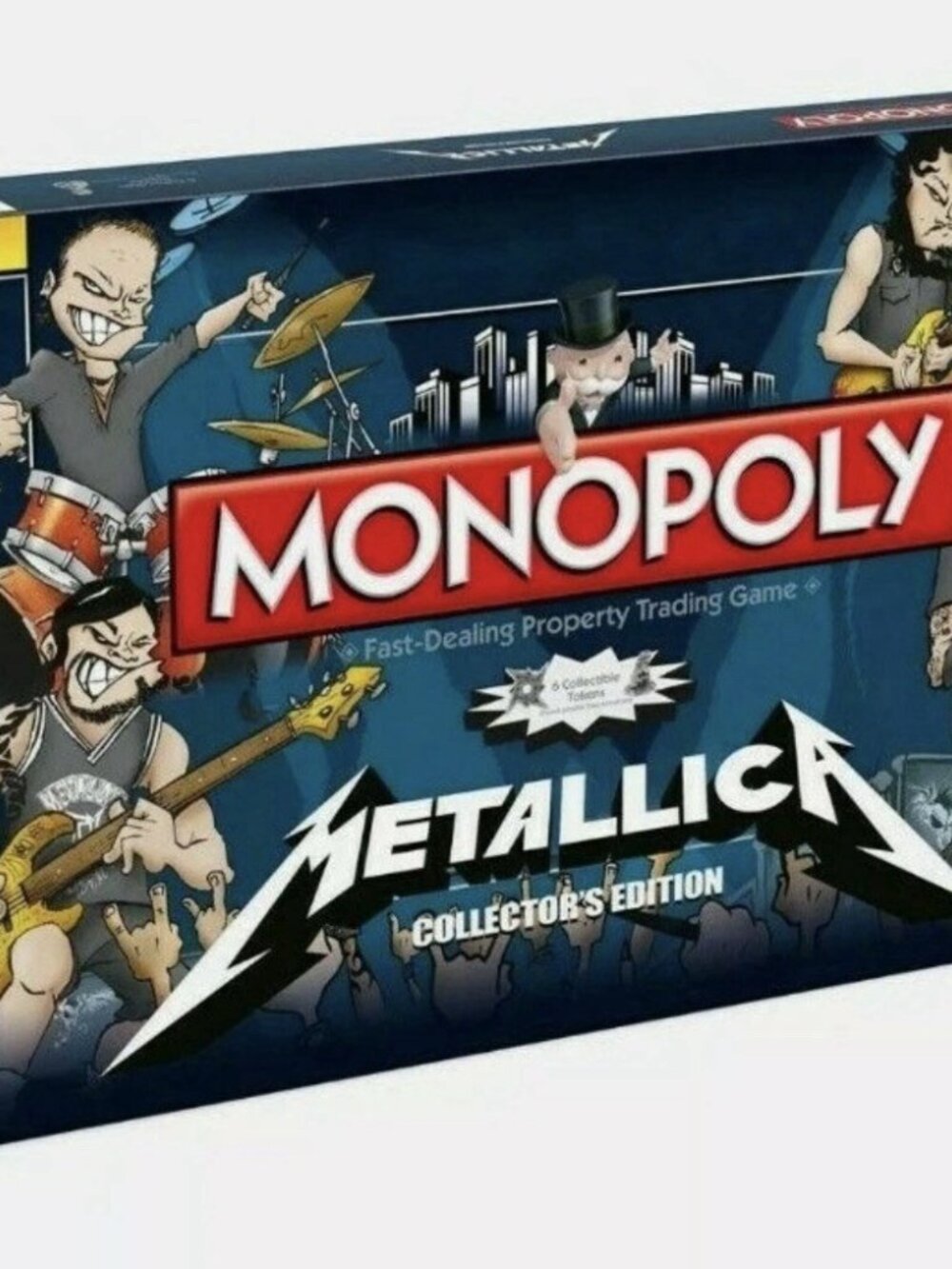 Metallica Monopoly New Factory Sealed Orig 2011 Collectors Edition Board Game - Picture 2 of 4
